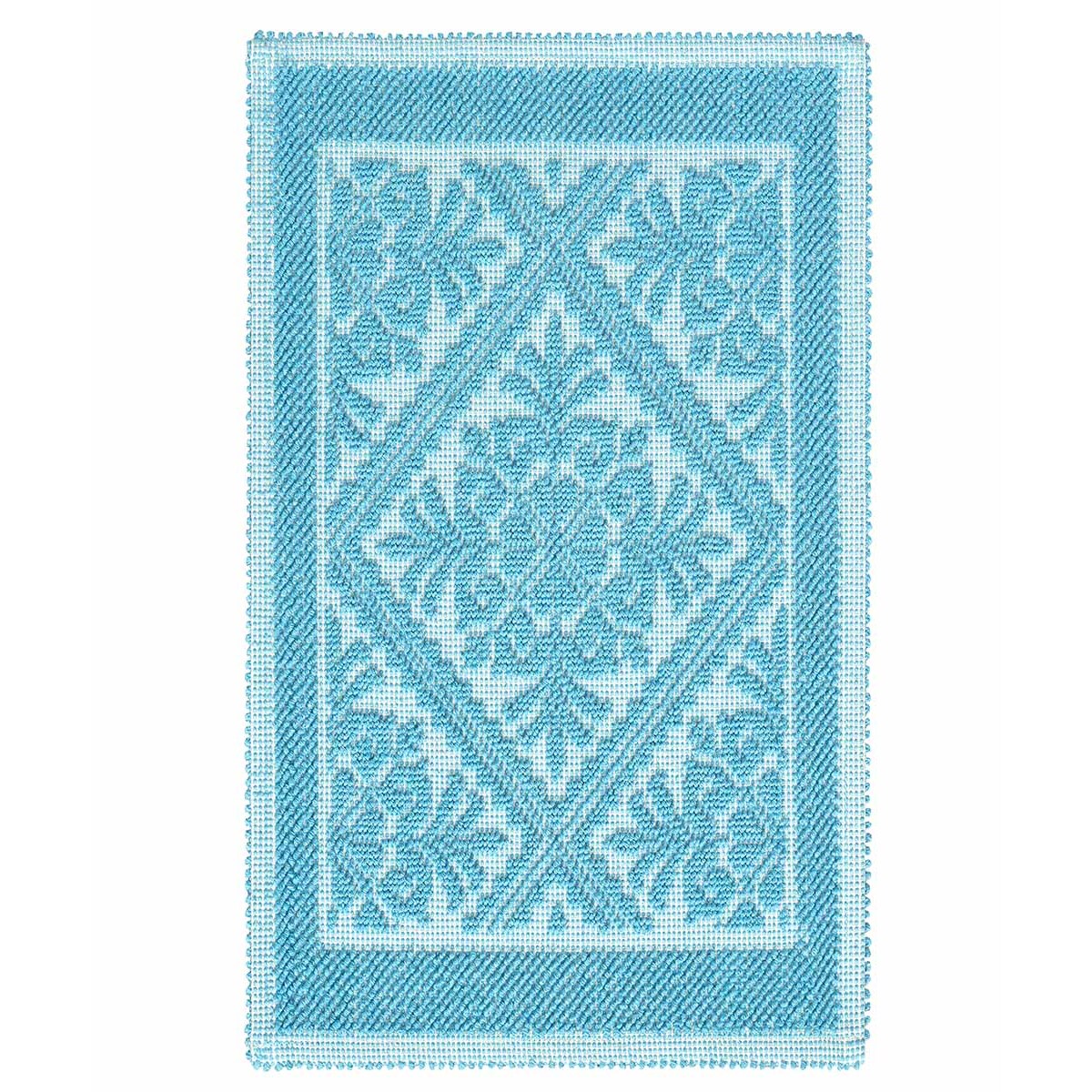 Tappeto Sardo azzurro Ingresso Cucina Bagno