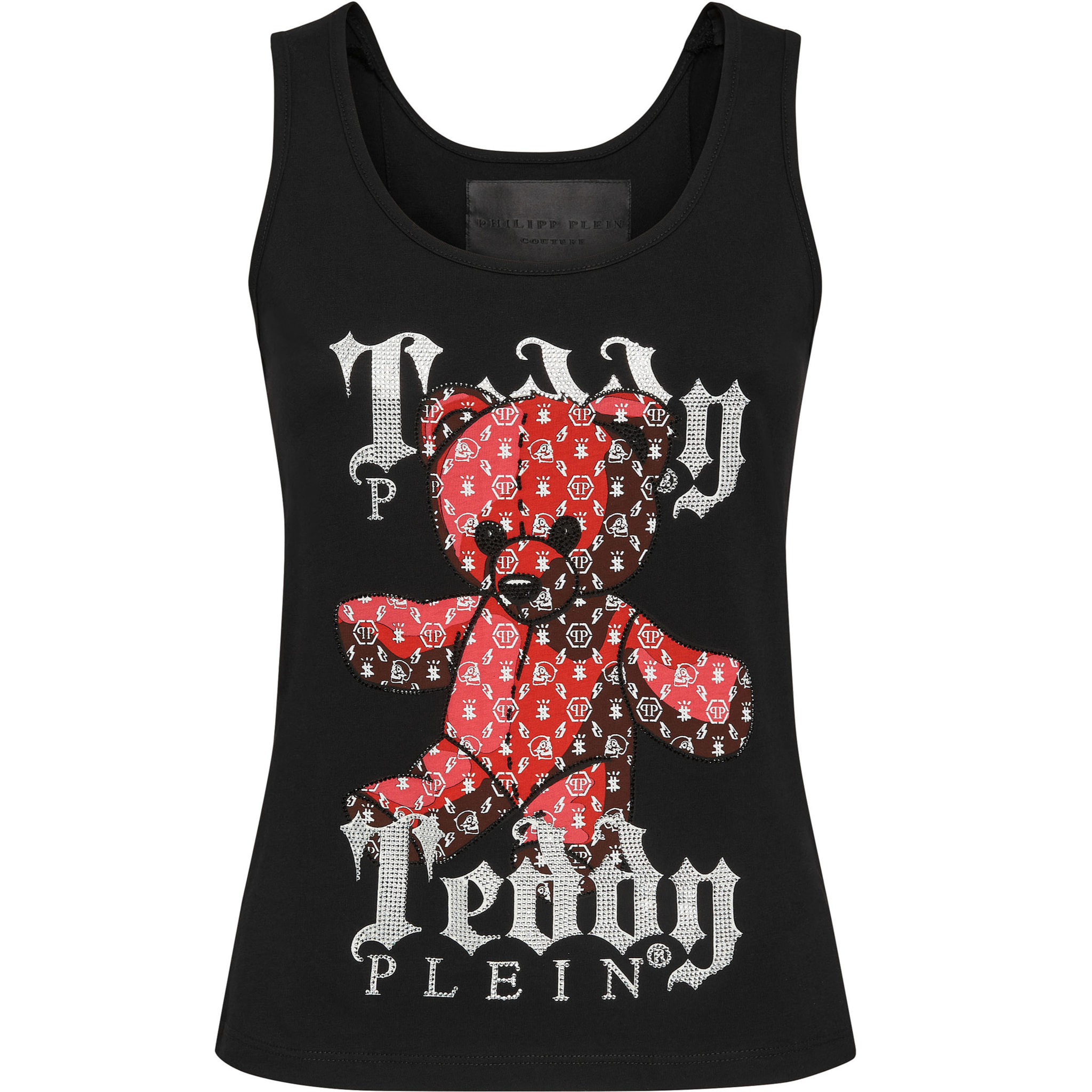 PHILIPP PLEIN Camiseta de tirantes MONOGRAM
