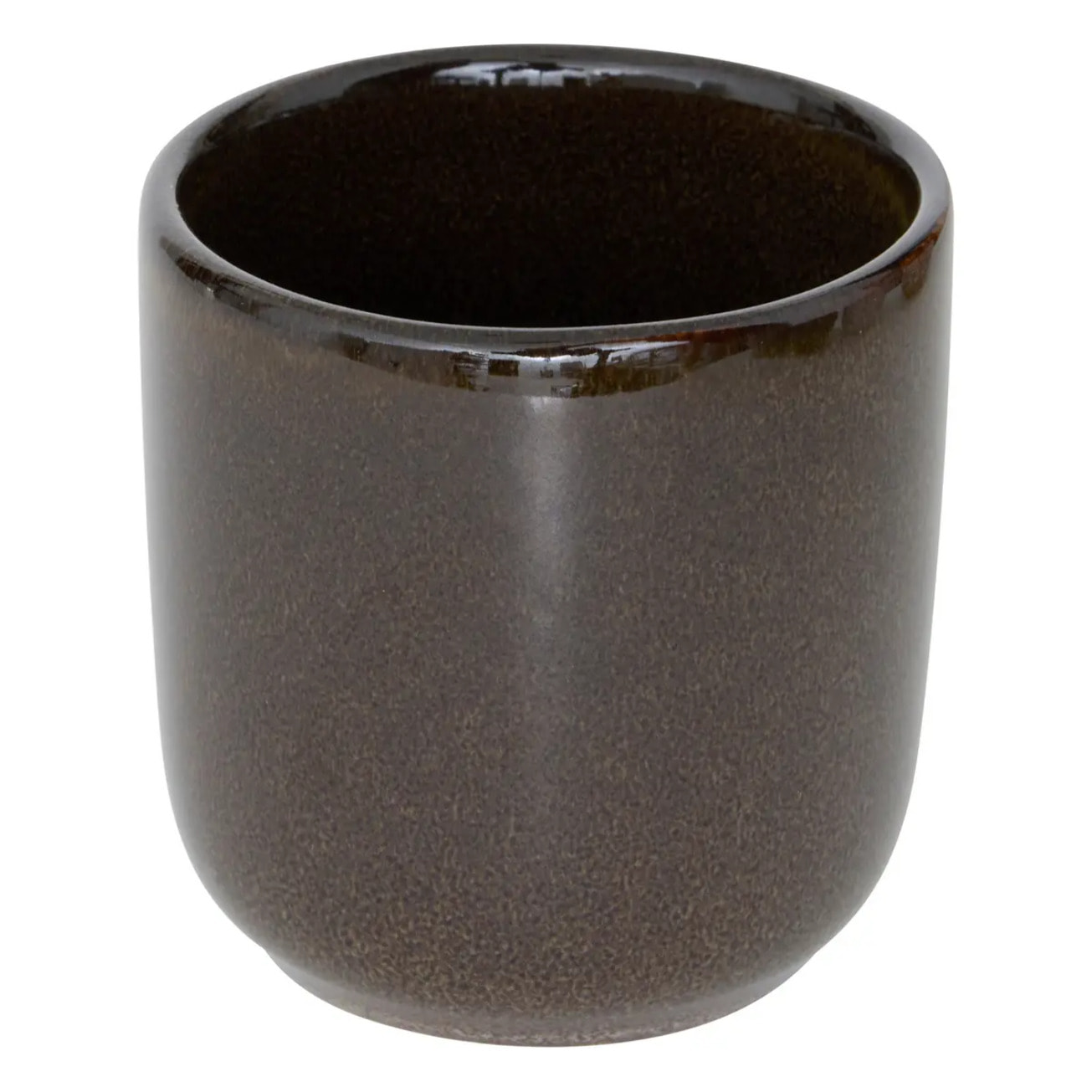 Tasse Terre inconnue marron tonka D6,7xp5,5cm