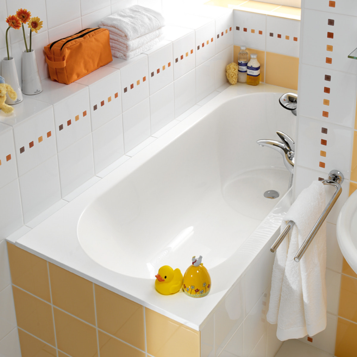 Baignoire bain douche 180 X 80 Libra quaryl