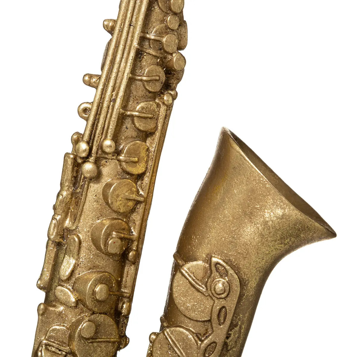 Saxo "Cuba" - doré - H27 cm