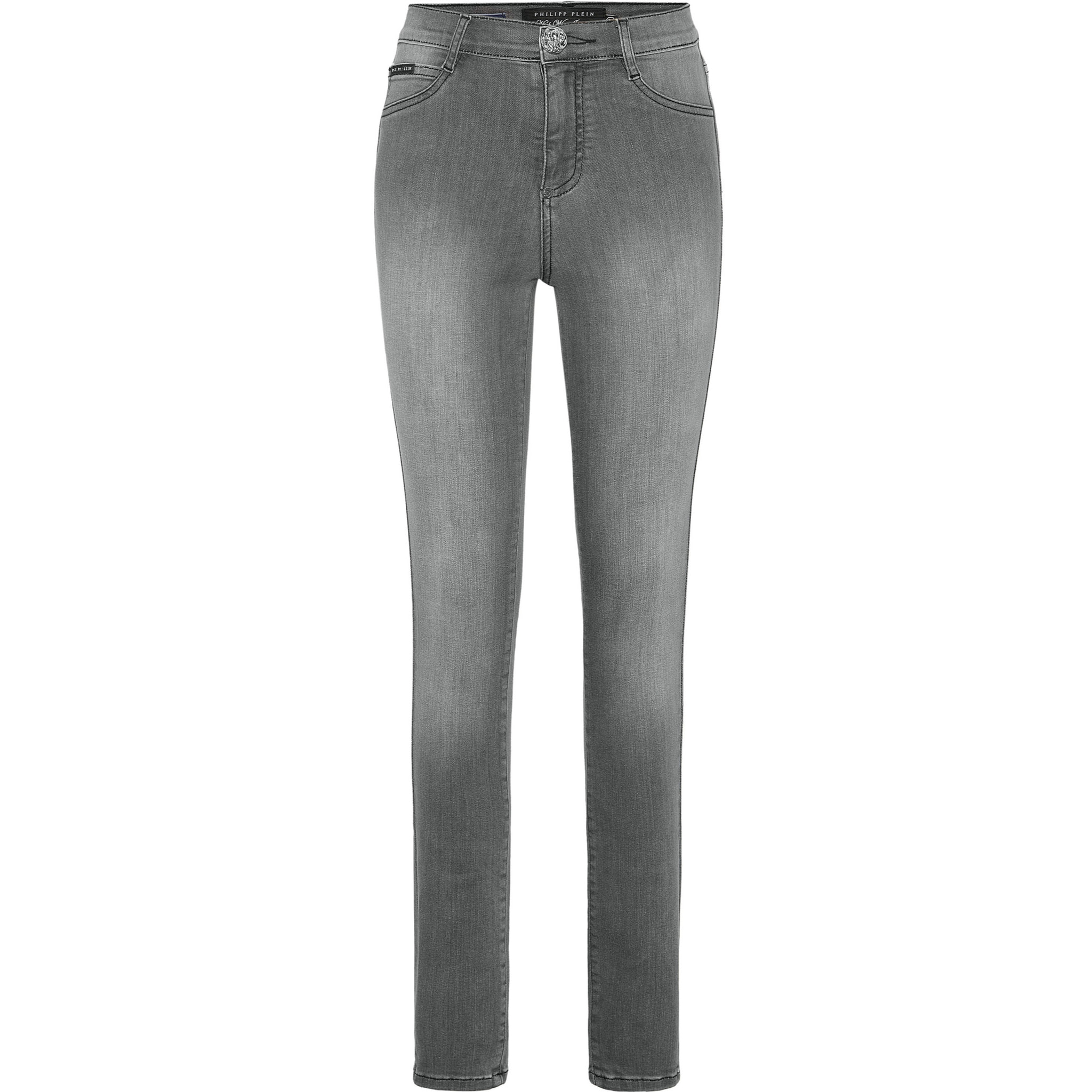 PHILIPP PLEIN Jegging a vita alta