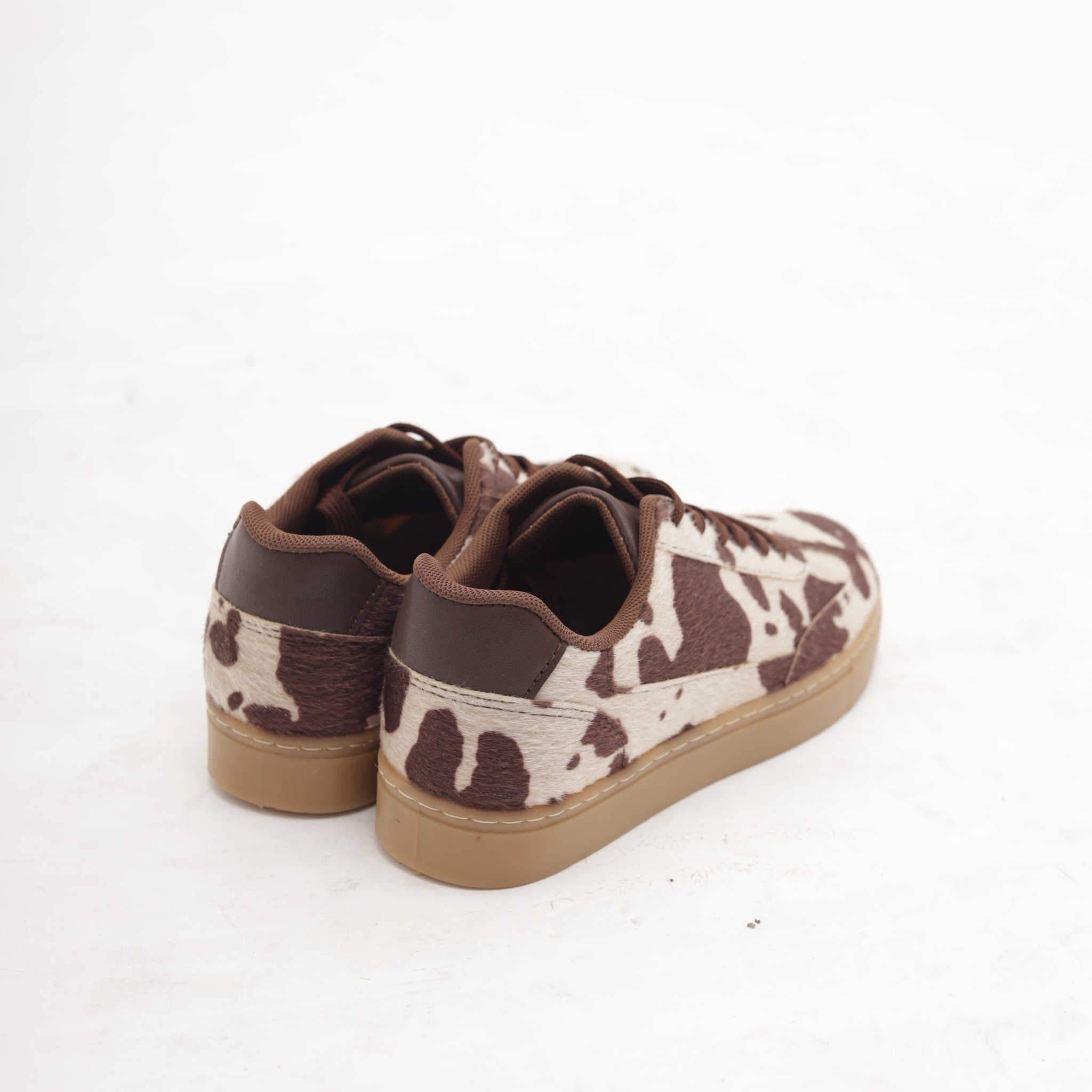 SNEAKERS ANIMALIER MARRONE