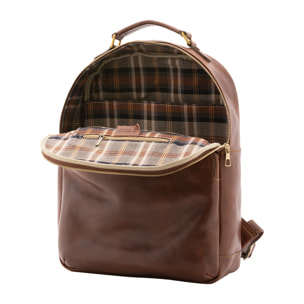 Zaino  unisex In Vera pelle Made in Italy 39x31x10 cm