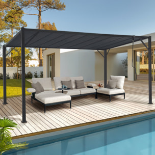 Pergola Venice toit lames orientables 3x4m