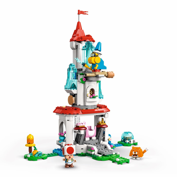 LEGO SUPER MARIO 71407 - PACK ESPANSIONE COSTUME DI PEACH GATTO E TORRE GHIACCIATA