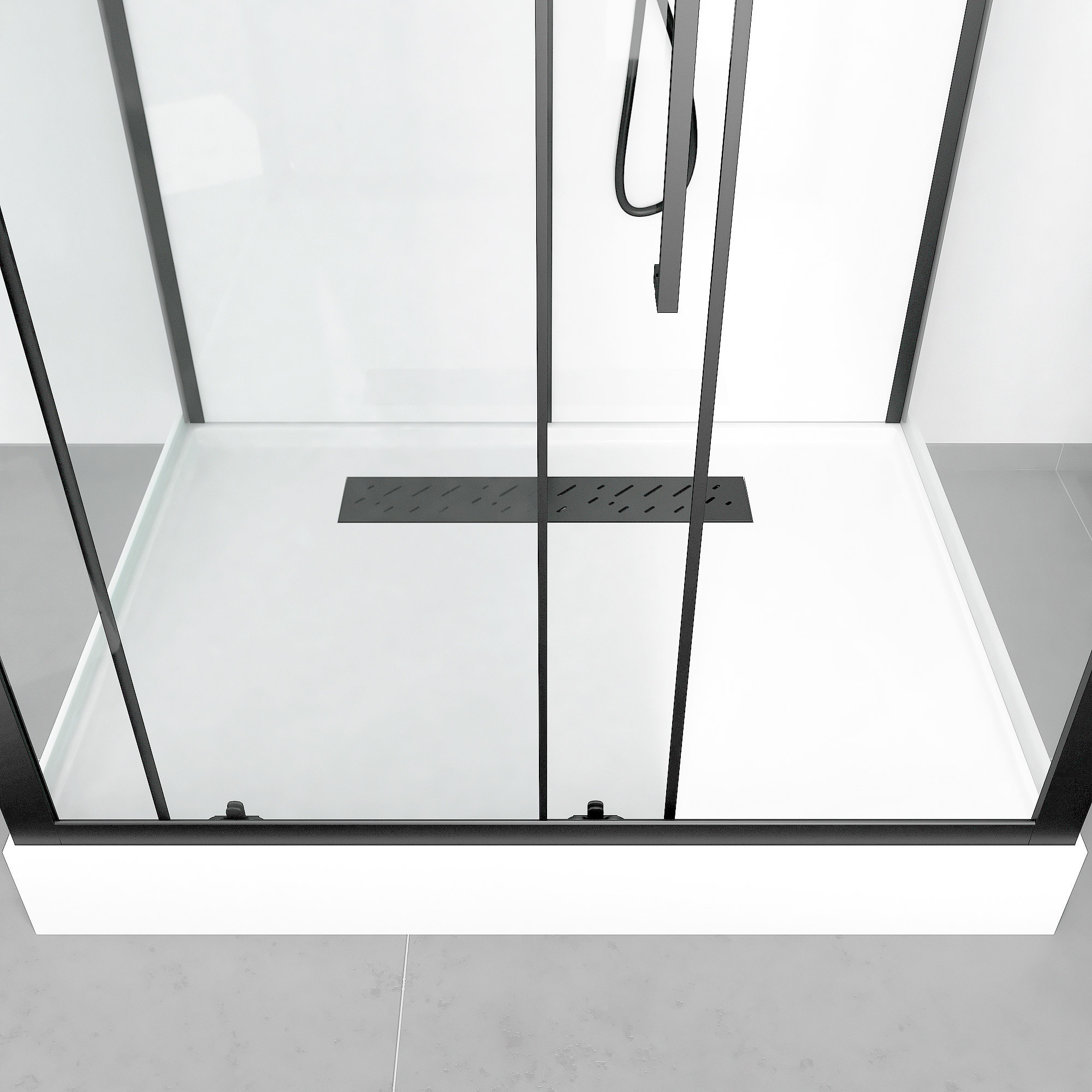 Cabine de douche RECTANGLE - 90x115x217 cm - FACTORY 2 RECTANGLE