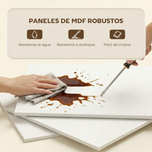 Estantería de 5 Niveles, Biblioteca Estrecha, Librería en Forma de S, para Salón, Dormitorio, Estudio, Oficina, 80x24x200 cm, Blanco