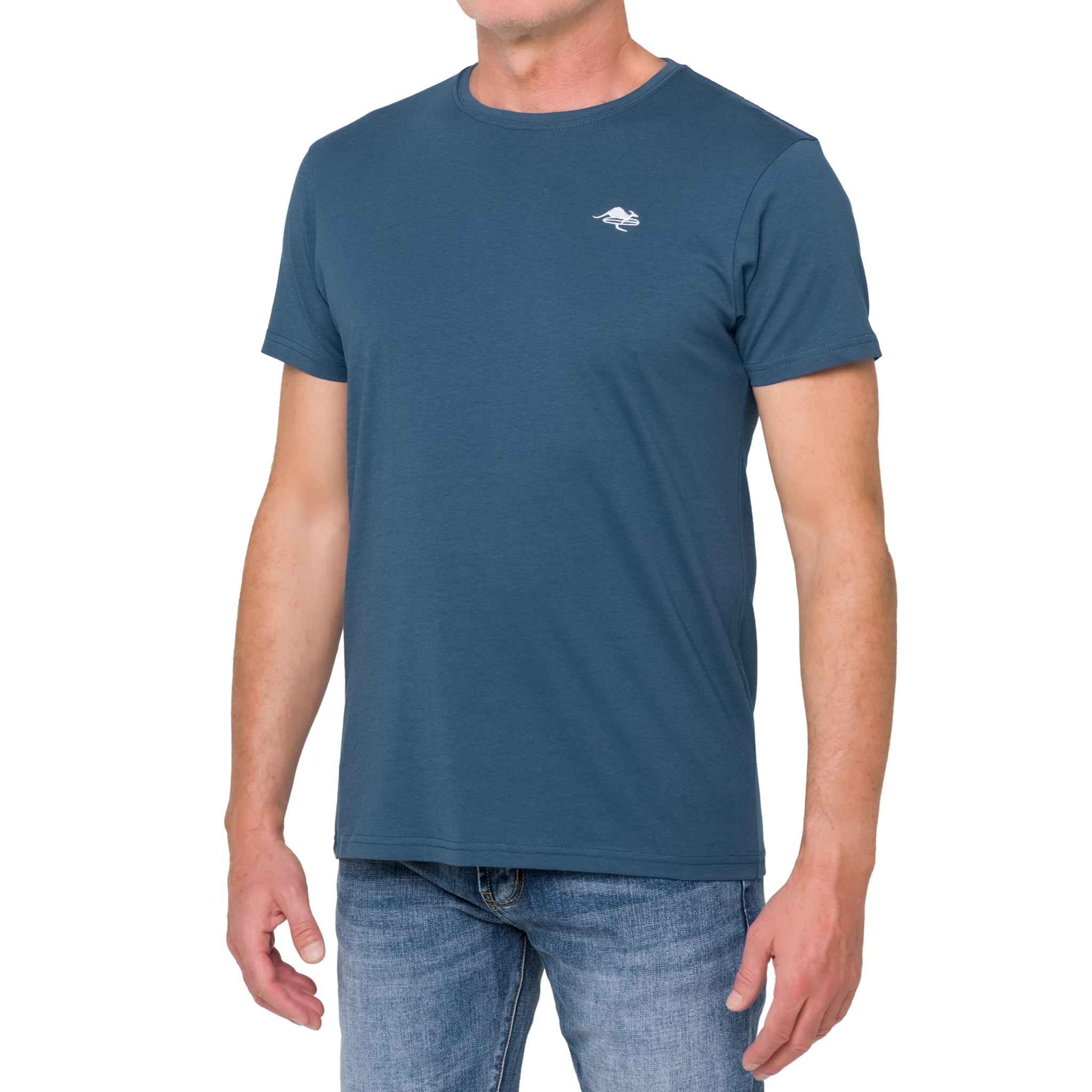 Camiseta de algodón 180 gr Hot Buttered Mistral azul índigo