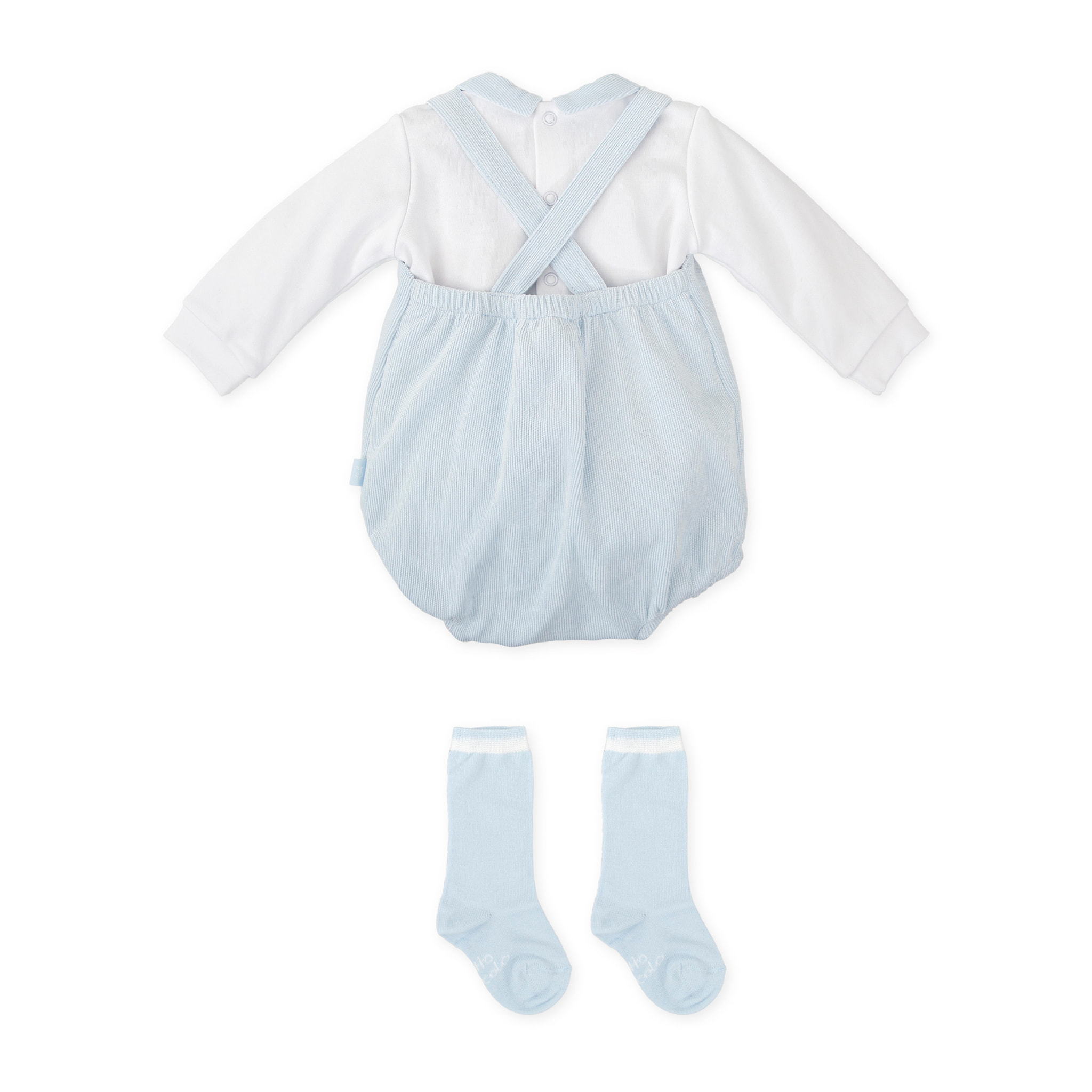 CONJUNTO NIÑO AZUL CIELO - Azul cielo