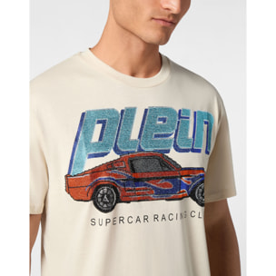 PHILIPP PLEIN T-Shirt Round Neck RACING
