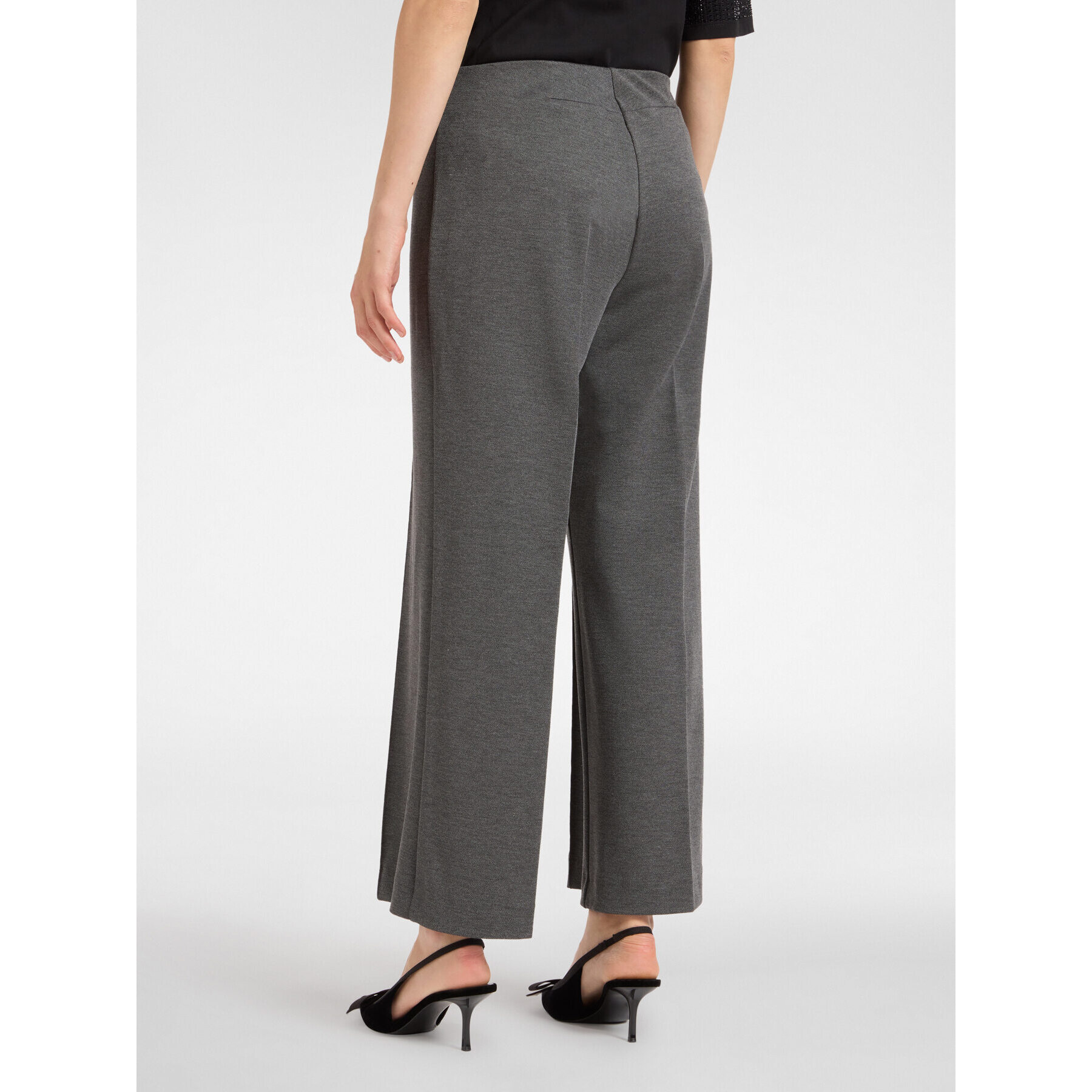 Elena Mirò - Pantaloni pull on in jersey - Grigio