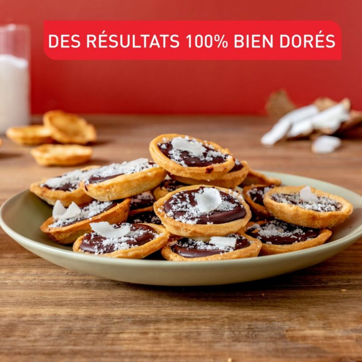 Moule à tartelette TEFAL Perfectbake tartelettes
