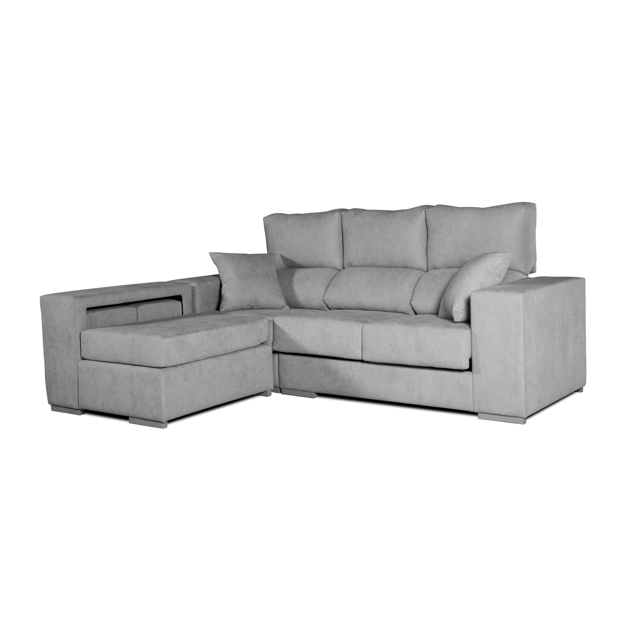 Chaise Longue Marbella Gris Izquierda