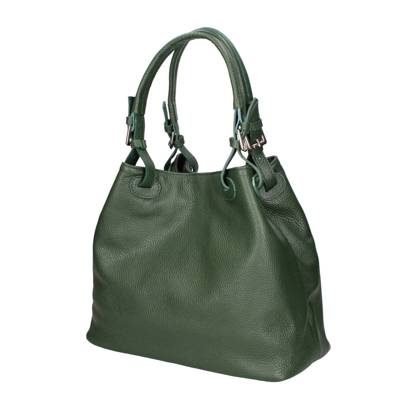 Borsa a spalla da donna - Modello Amélia - Vera pelle - 29.0 x 32.0 x 17.0 cm