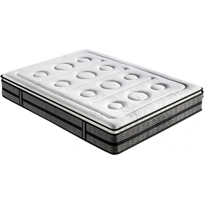 Matelas à ressorts ensachés 90x190 cm mi-ferme - PREMIUM
