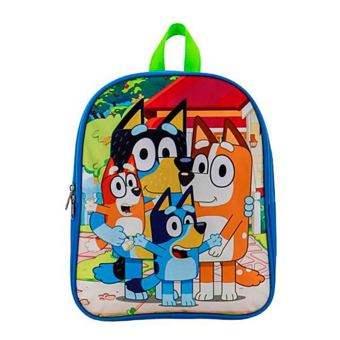 Mochila Preescolar 3D Eva Bluey. Bolsillo lateral. Con personaje en relieve 3D.