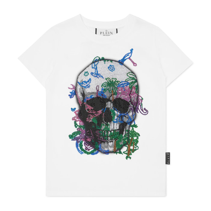 PHILIPP PLEIN T-Shirt Round Neck Ss SKULL