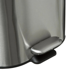 Poubelle soft close métal 6L "Siliflex" inox