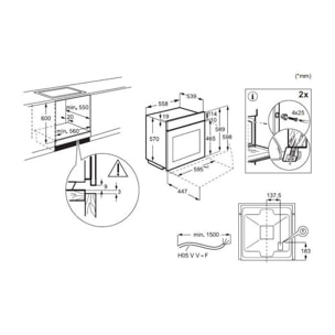 Four encastrable ESSENTIELB EFMC65N1 - Catalyse - Chaleur tournante