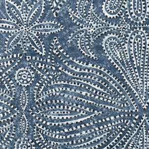 Mantel estampado antimanchas NIKOL AZUL