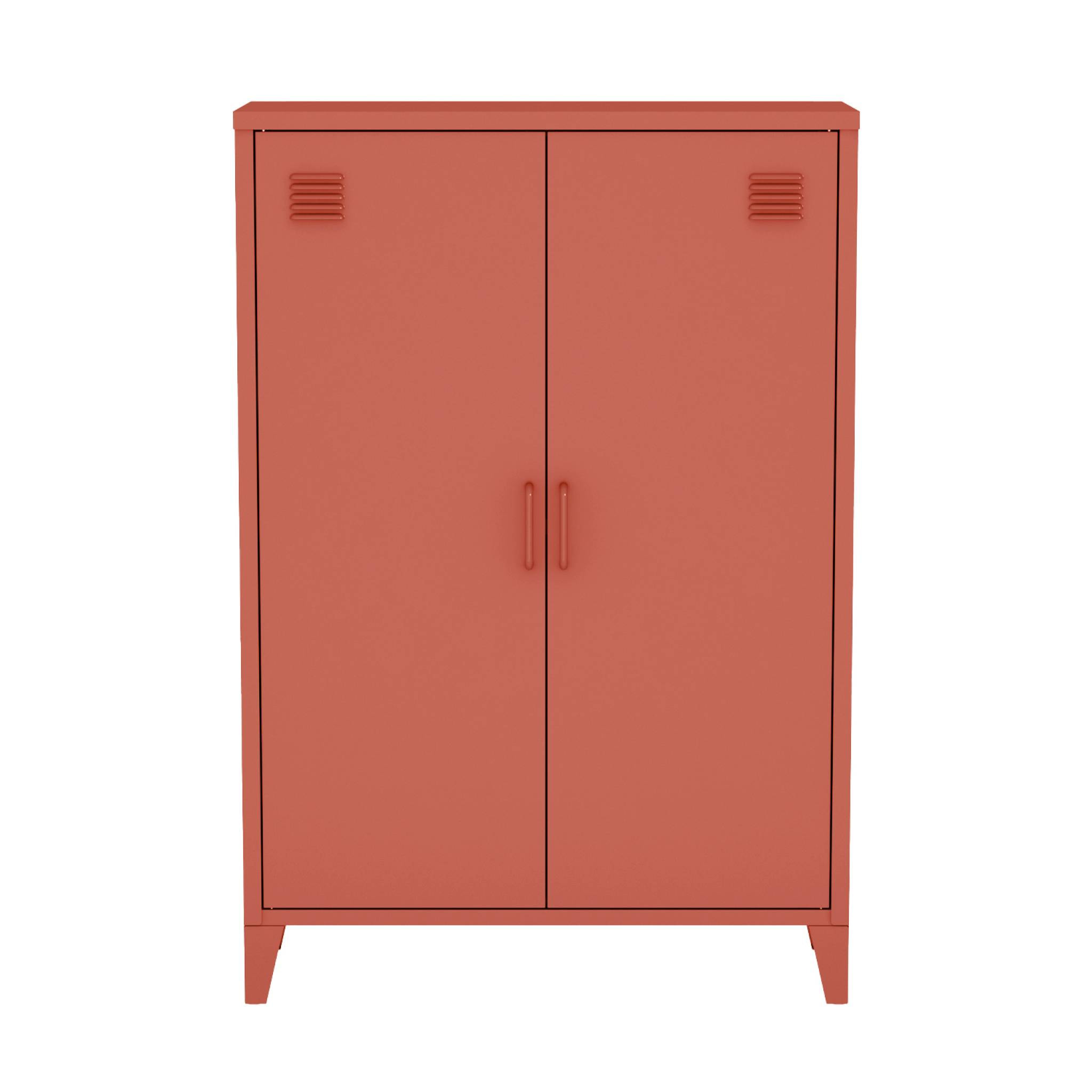 Commode/armoire industrielle métal 2 portes SOHO