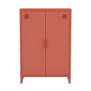 Commode/armoire industrielle métal 2 portes SOHO