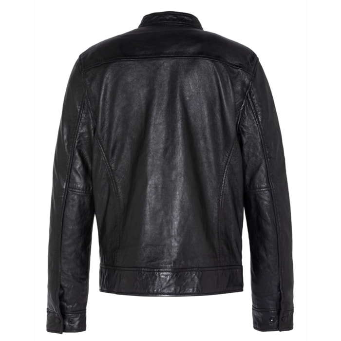 LCNEWPORTXMOTOR JACKETSchott NYC P/EBLACK