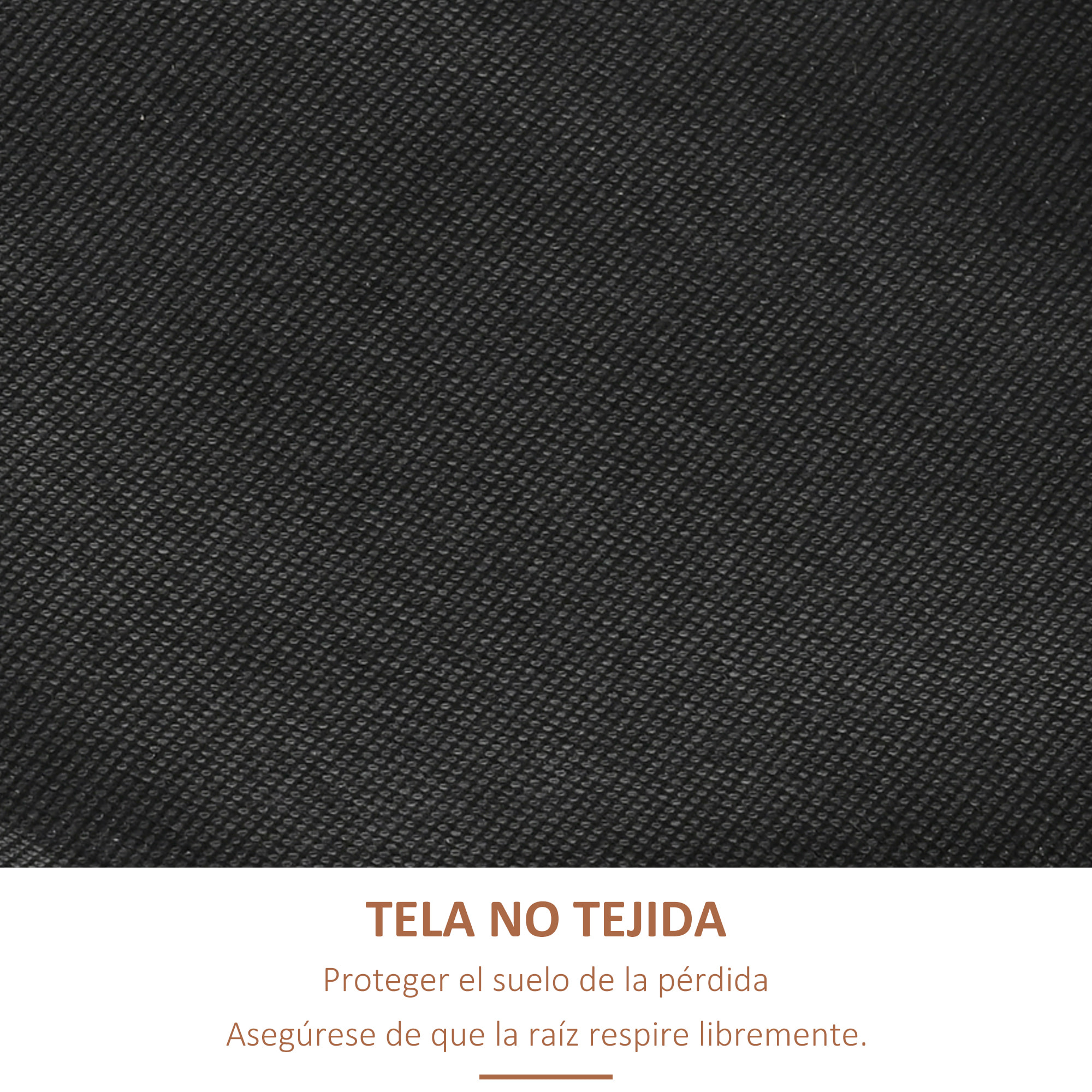 Jardinera de Madera de 4 Niveles, Jardinera Exterior Elevada con Orificios de Drenaje y Tela no Tejida, Macetero para Cultivos, Plantas, Flores, para Terraza, Jardín, 80x45x142 cm, Naranja