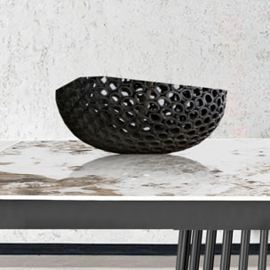 TOMASUCCI tavolo allungabile CAGE 2 Onice lucido