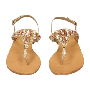 Sandali Donna Tata Italia Dorato