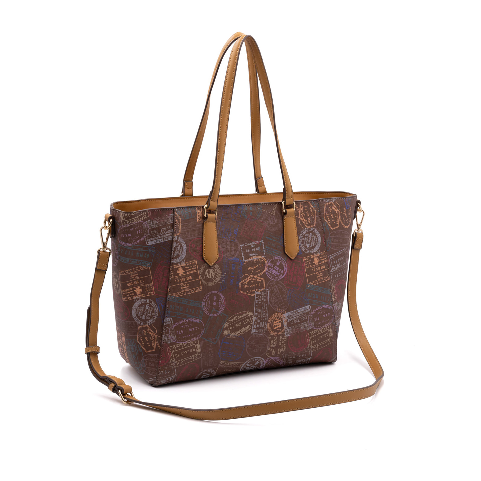Borsa a spalla  da donna Poliuretano Prodotto alla Moda 44x16x28 cm