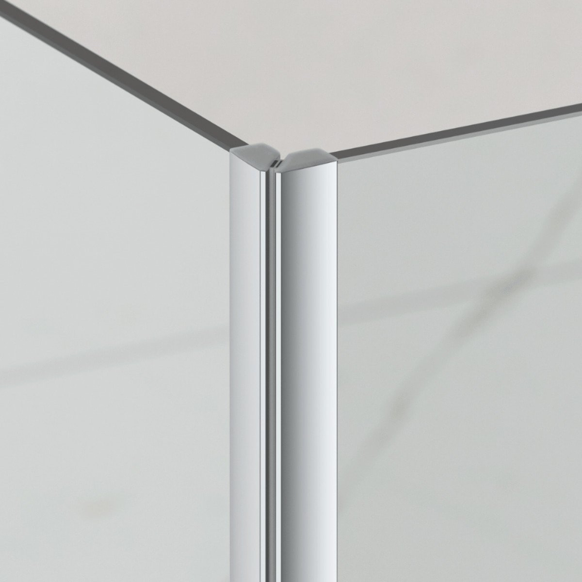 TGD NEW 100x100 cm cabine de douche carrée avec profilé magnétique, verre transparent EasyClean (SATTGDN100100)