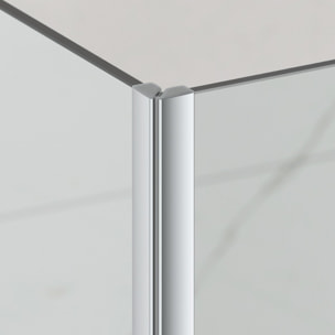 TGD NEW 100x100 cm cabine de douche carrée avec profilé magnétique, verre transparent EasyClean (SATTGDN100100)