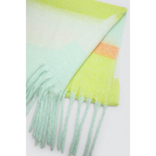 Sciarpa a righe colorate