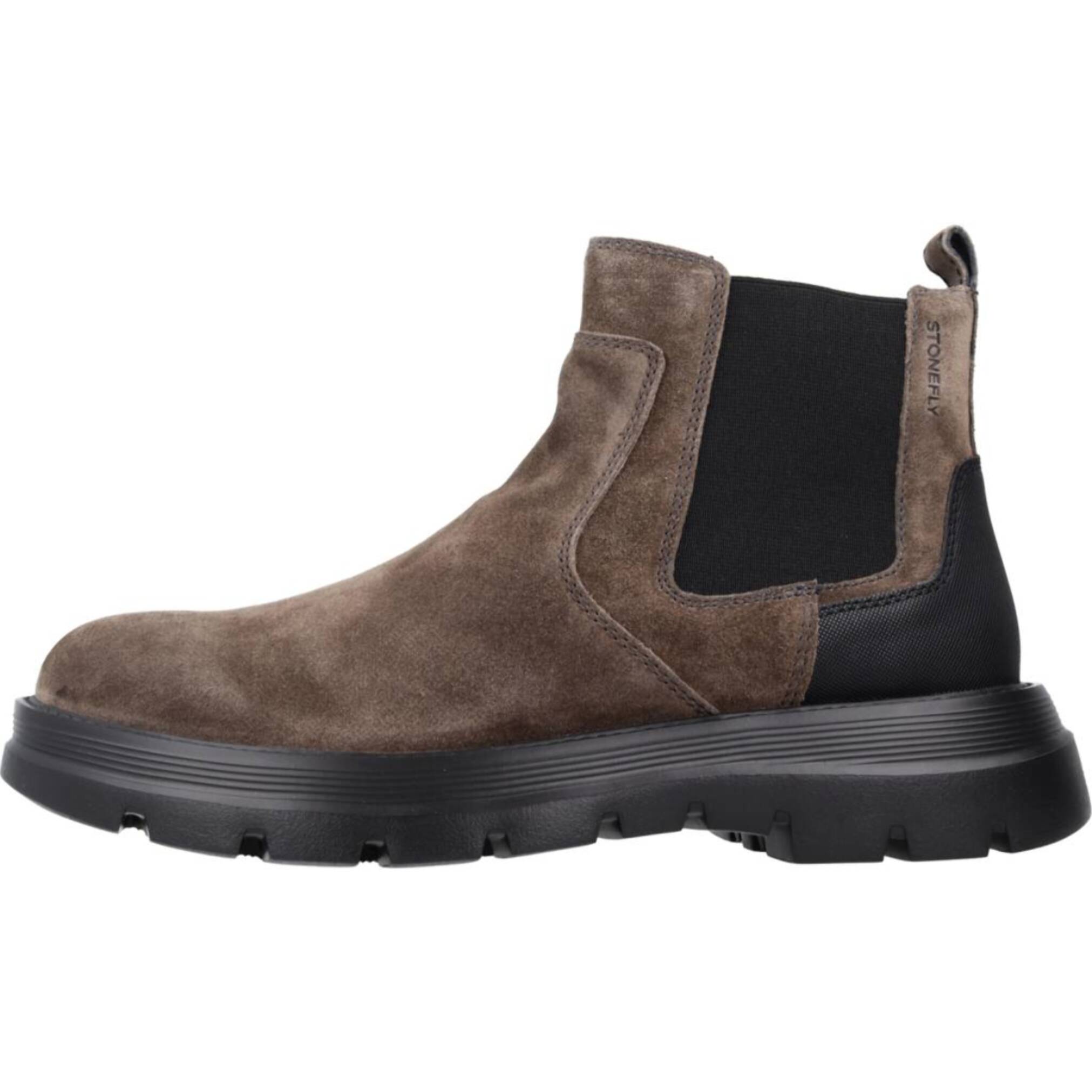 Botines Hombre de la marca STONEFLY  modelo ATHENA 1 VELOUR OIL Brown