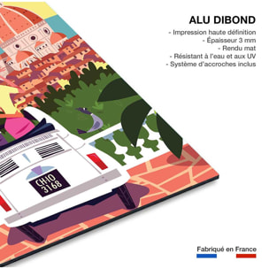 Tableau voyage à florence Tableau alu Dibond