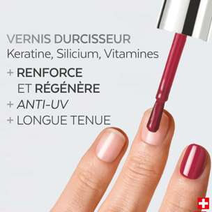 Color Strong - Vernis Durcisseur Kératine, Vitamine & Silicium Gloss Éclat