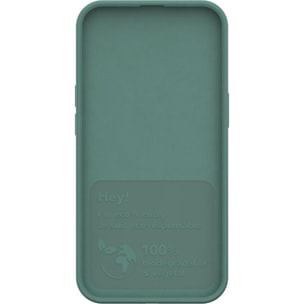 Coque JUST GREEN iPhone 14 Bio vert nuit