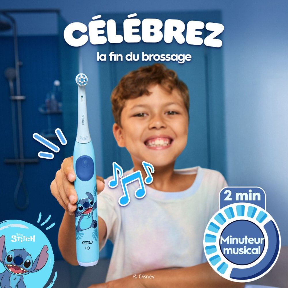 Oral-B Brosse à dent iO Kids 6+ Stitch