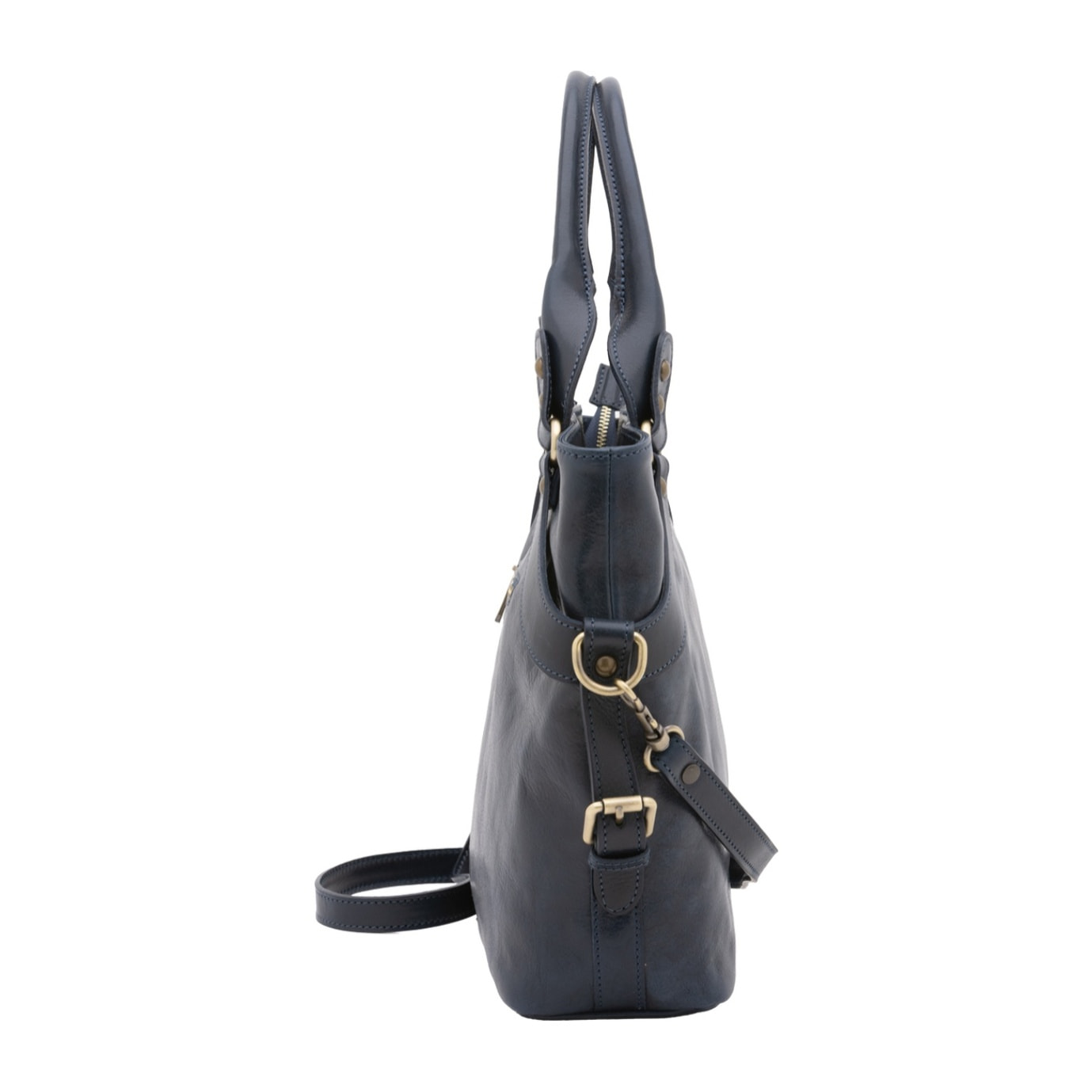 Borsa a mano da donna - Modello False - 100% pelle - 43.0 x 28.0 x 12.0 cm