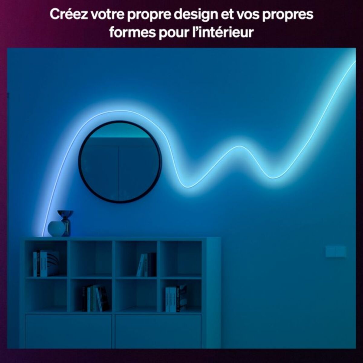 Bandeau LED PHILIPS HUE Essential Flex Strip Light 5m Color Grad