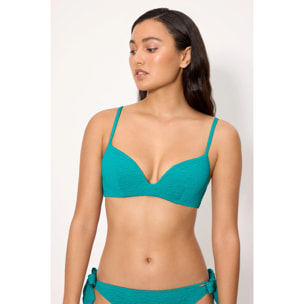 Top de bikini Blu