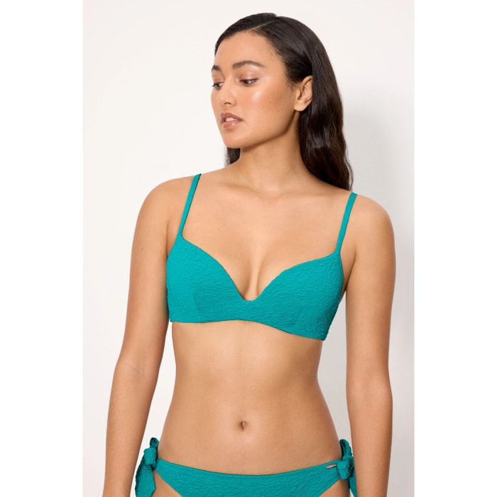 Top de bikini Blu