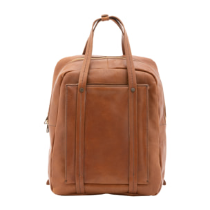 Zaino  unisex In Vera pelle Made in Italy 43x33x11 cm