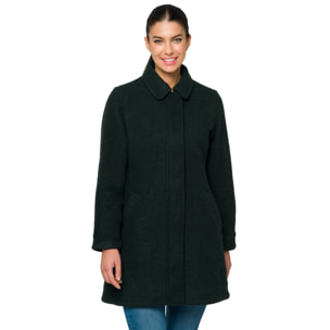 Cappotto Hot Buttered termico Akita verde scuro