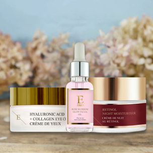 Set de brillo nocturno y revitalizante de ojos