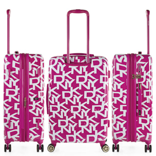 Juego De Maletas Pc Dkny Dkny-626 Signature Hardside Magenta