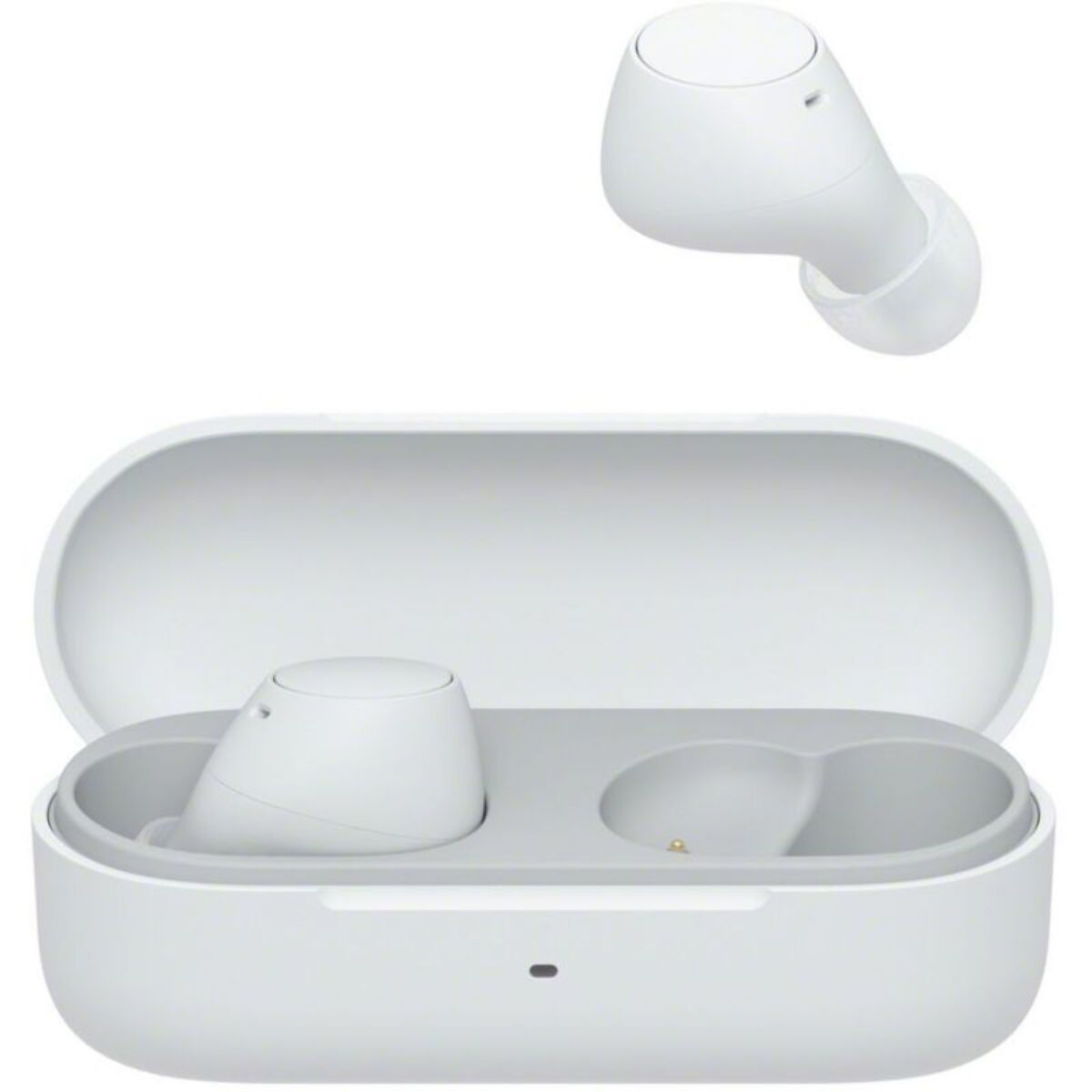 Ecouteurs SONY WF-C510 blancs - Bluetooth, sans fil, intra-auriculaires, autonomie 22h, résistance pluie et sueur