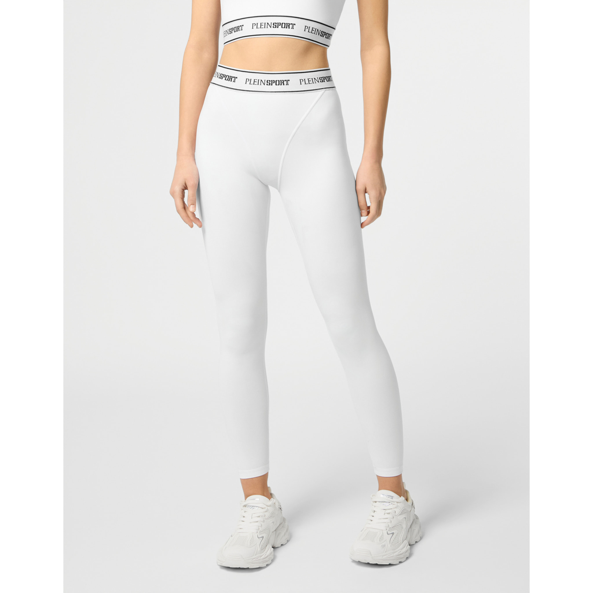 PLEIN SPORT Fleece Jogging Leggings